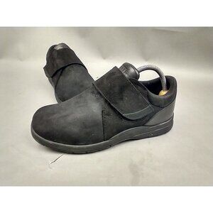 Drew Shoe Moonwalk Women’s 9.5 WW Strap Loafer‎ Stretch Orthopedic Extra Wide